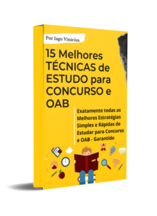 Capa 3D - 15 Técinicas de Estudo